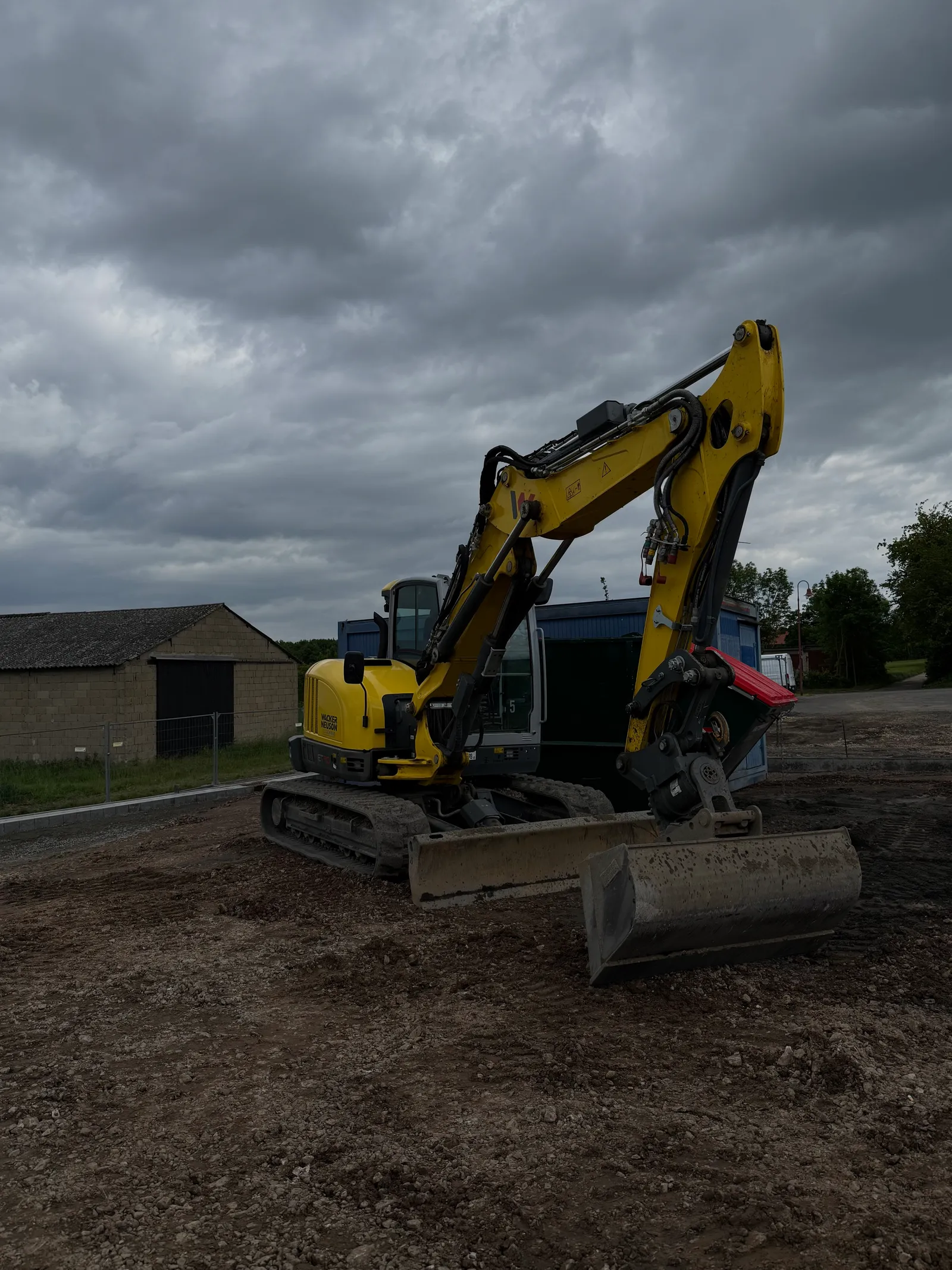 Wacker Neuson ET90 im Fuhrpark von Ecker Galabau